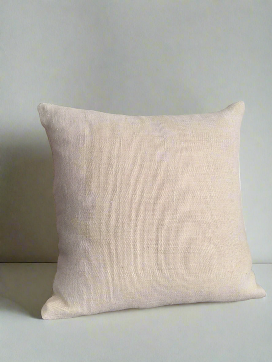 New 19 Linen cushion cover. Color: Peach